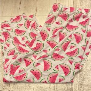 Secret Treasures Watermelon Print Sleepwear Bottoms Only